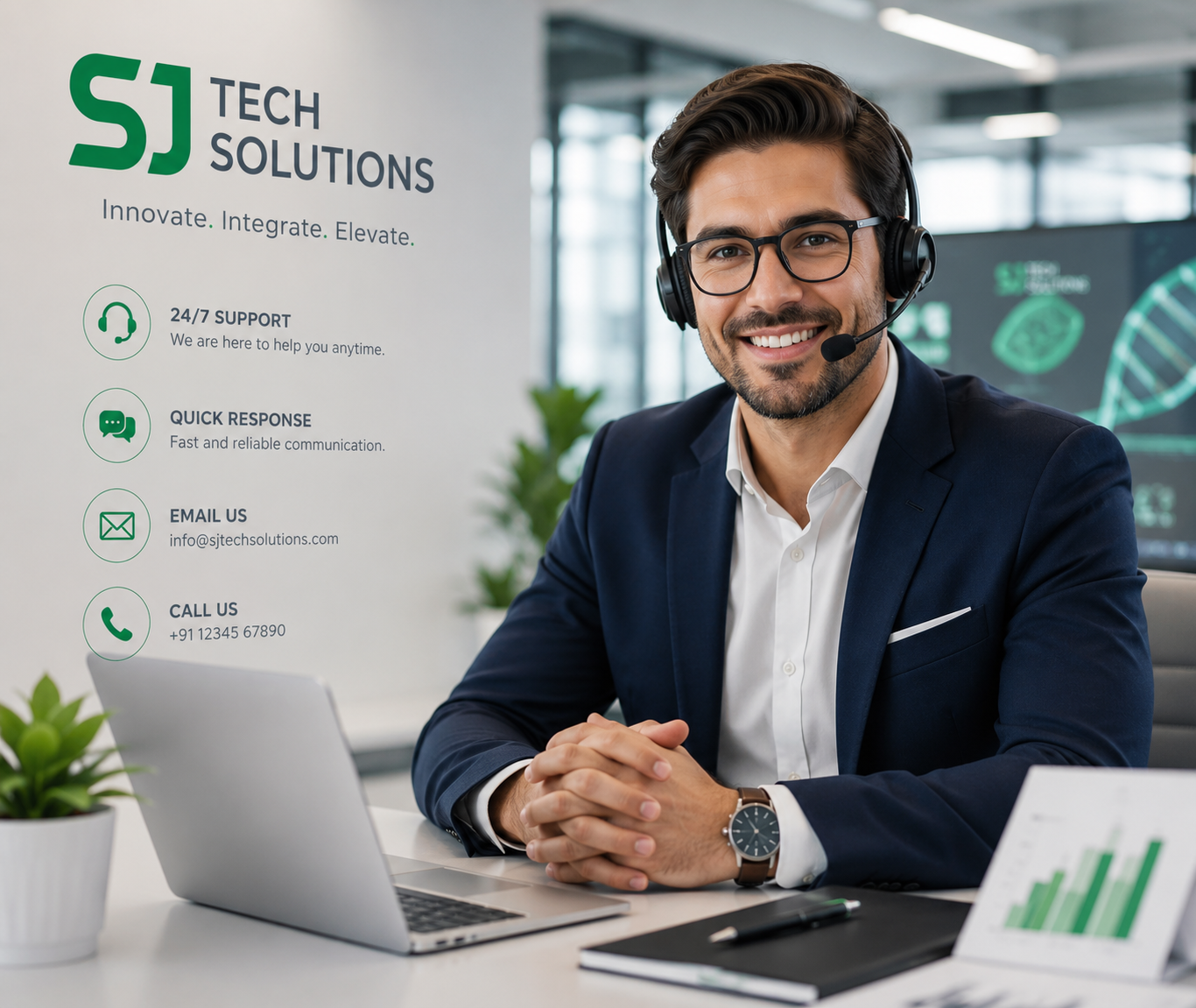 SJ TECH SOLUTIONS - Contact Us